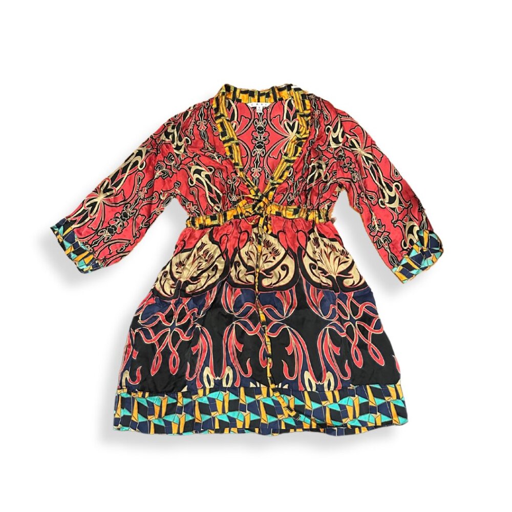 Cabi Silk Mini Dress